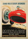 ANONIMO Grand Prix d'Europe Automobile Monaco 1955