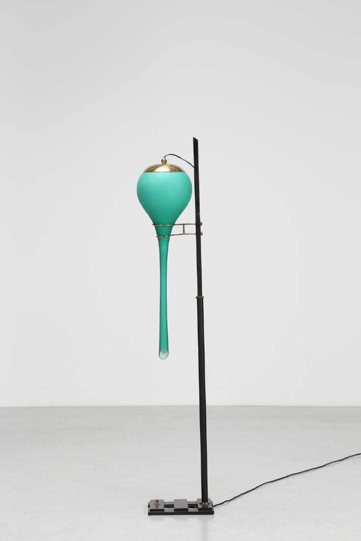 STILNOVO  Lampada da terra con base in marmo, metallo (1 of 5)