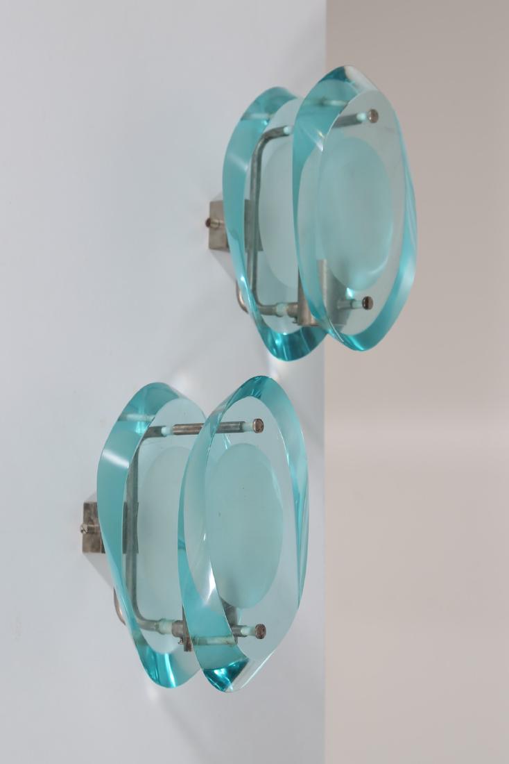 MAX INGRAND Coppia di lampade da muro in ottone (1 of 4)