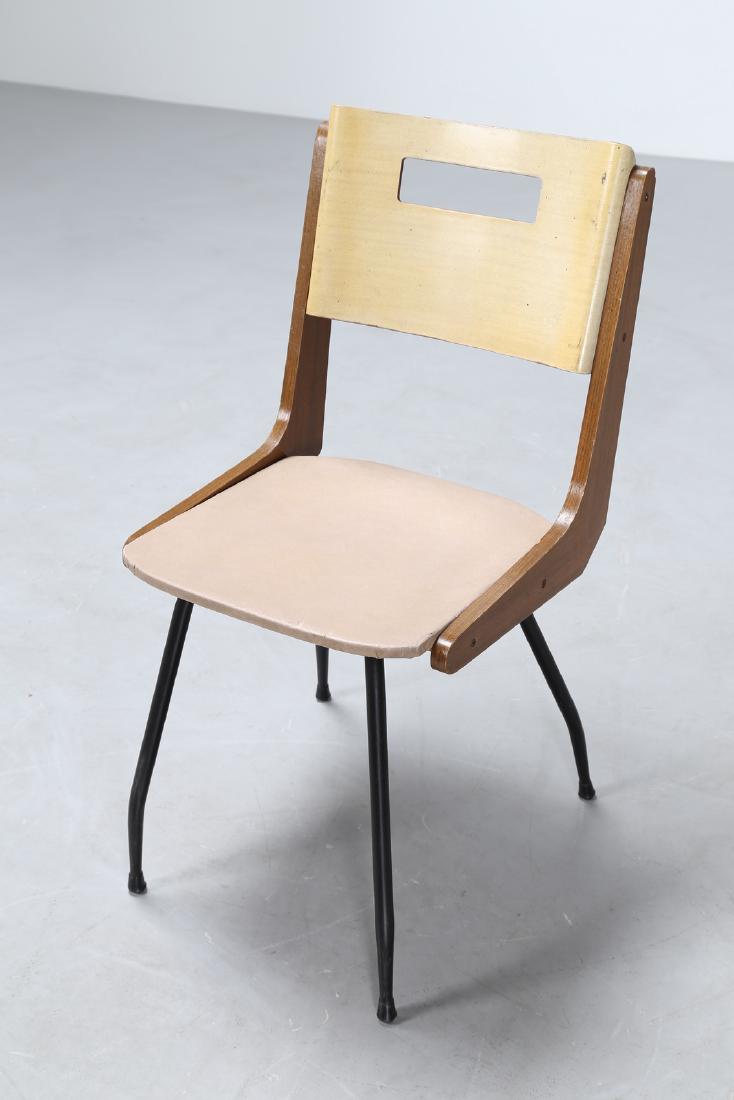 MANIFATTURA ITALIANA  Sei sedie in tondino di ferro (1 of 4)