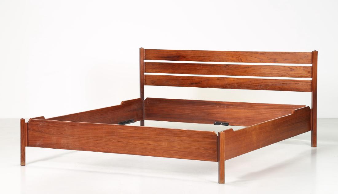 ROBERTO POGGI Letto matrimoniale in palissandro, per (1 of 3)