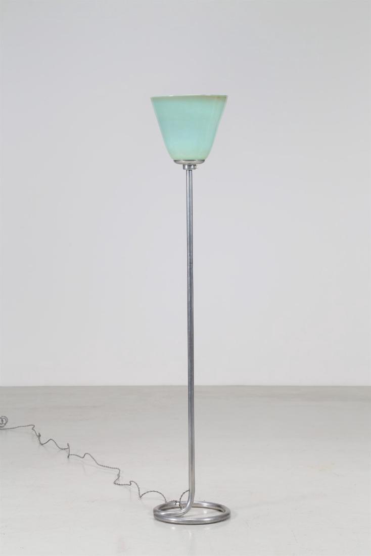 TOMASO BUZZI Lampada da terra con struttura in metallo (1 of 4)