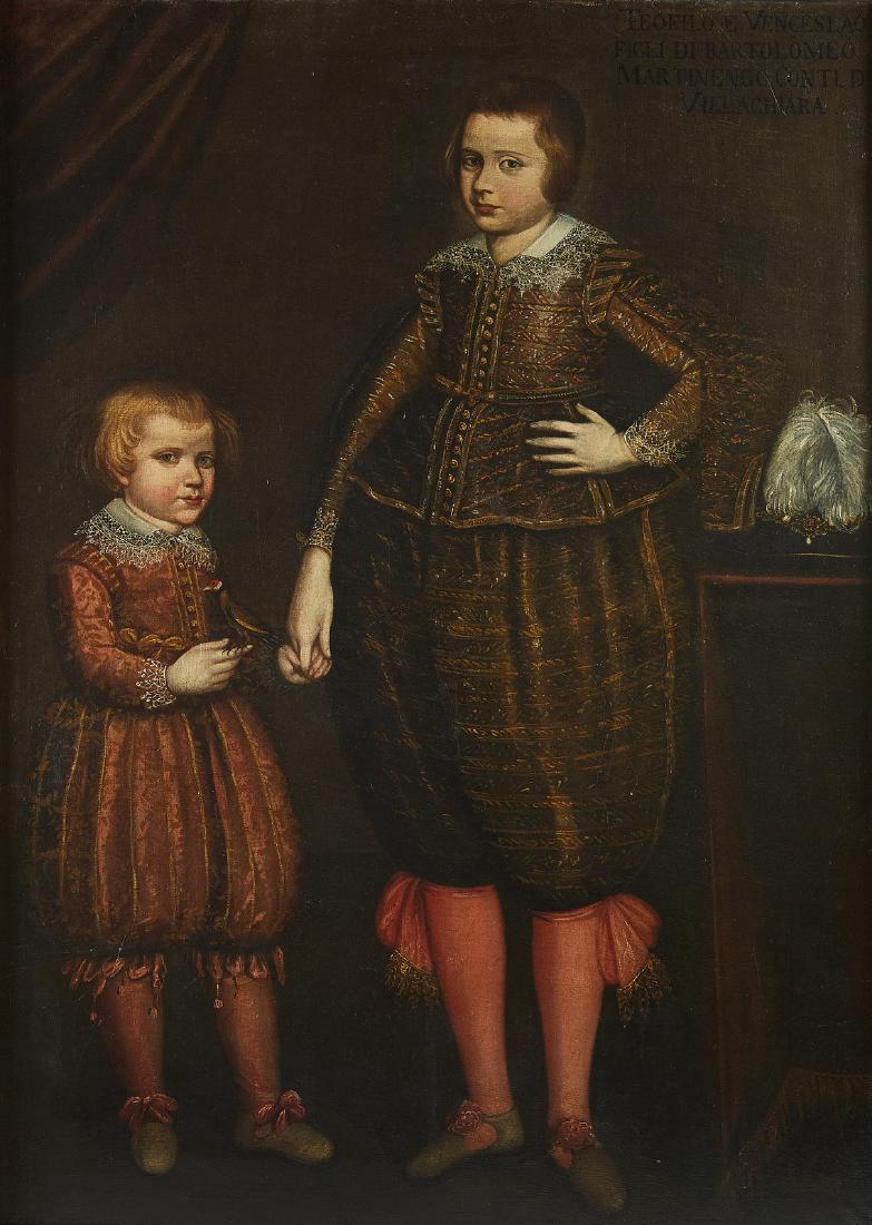 ARTISTA LOMBARDO DEL XVII SECOLO  Teofilo e Venceslao (1 of 2)