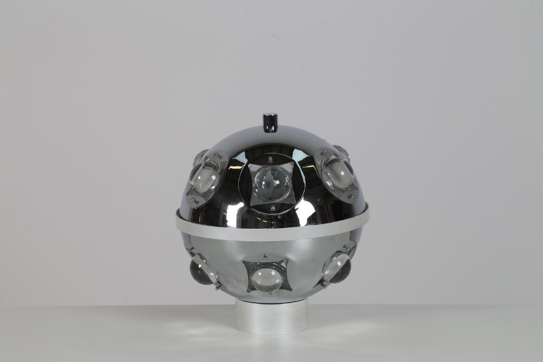 OSCAR TORLASCO Lampada da tavolo in metallo cromato (1 of 3)
