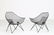 GASTONE RINALDI Pair of armchairs.