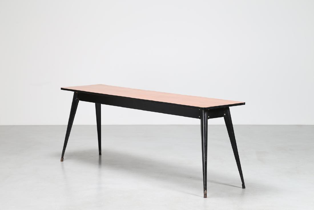 MANIFATTURA FRANCESE  Console table in lacquered metal (1 of 4)