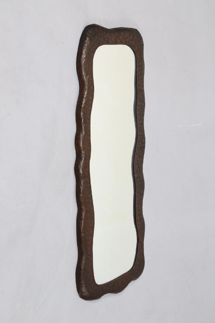 ANGELO BRAGALINI Rectangular wall mirror in embossed (1 of 3)