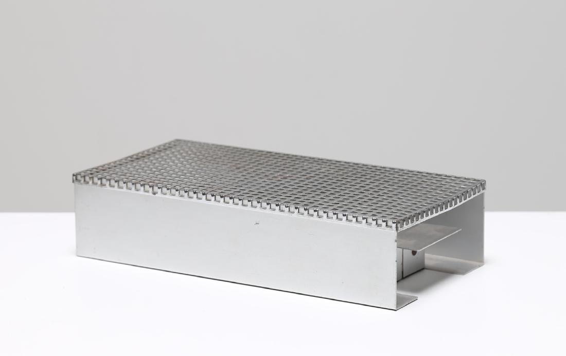 BRUNO MUNARI Metal container, for Danese Milano, (1 of 3)