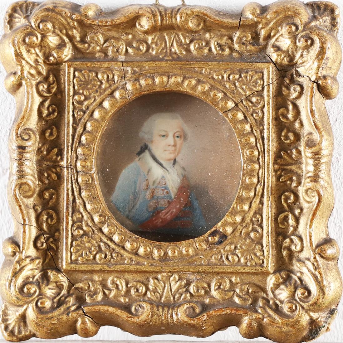 MINIATURISTA DEL XVIII SECOLO  Ritratto di Federico di (1 of 2)