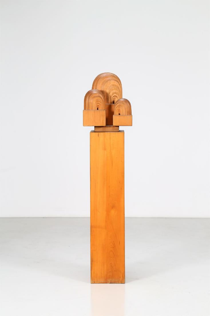 GIUSEPPE RIVADOSSI Wood sculpture. (1 of 7)