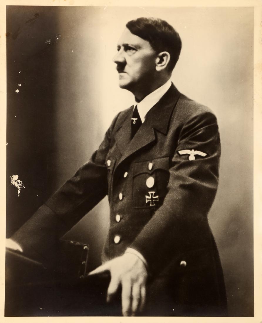 HEINRICH HOFFMANN Hitler.: Hitler. Silver salt photographs. Cm 24,00 x 30,00. Credit at the back.