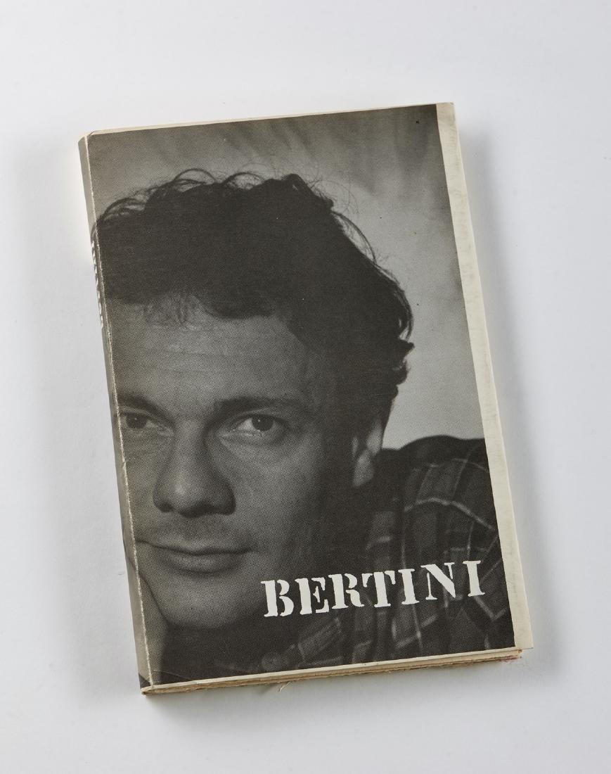 GIANNI BERTINI Bertini.: Bertini. Art book. Cm 17,00 x 25,00. 3/24. The Original edition composed of 36 exemplaries : 24 pieces are numbered from 1 to 24 and 12 pieces from A to J. Some pieces contain five etchings of: P.To.