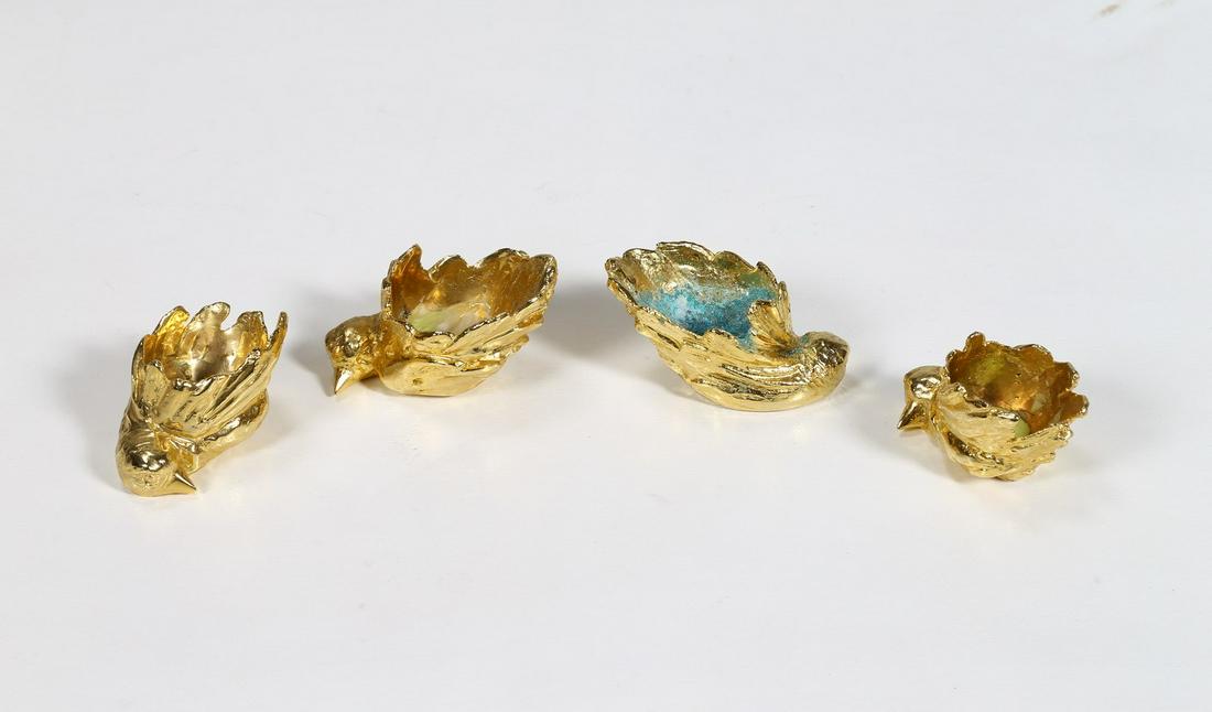 GABRIELLA CRESPI Four candle holders. (1 of 4)