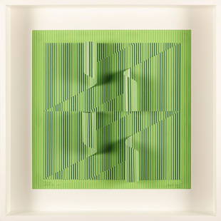 ALBERTO BIASI Project S5.: Project S5. 1970. . Cm 47,50 x 47,50. 77/100. Edition, title, signature and year lower in penci. Giuseppe Strano Editor, Padova.. Frame present