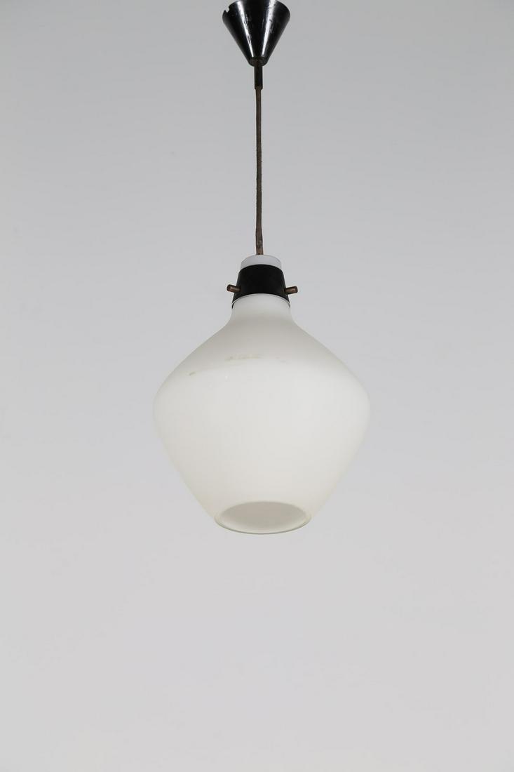 STILNOVO  Pair of ceiling lamp. (1 of 4)