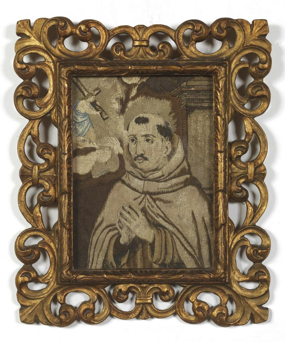 MANIFATTURA ITALIANA DEL XVIII SECOLO  Saint Francis, (1 of 2)