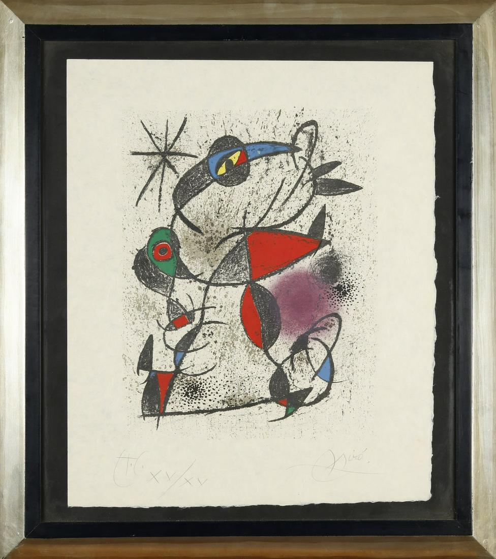 JOAN MIRO' Jaillie du calcaire. (1 of 1)