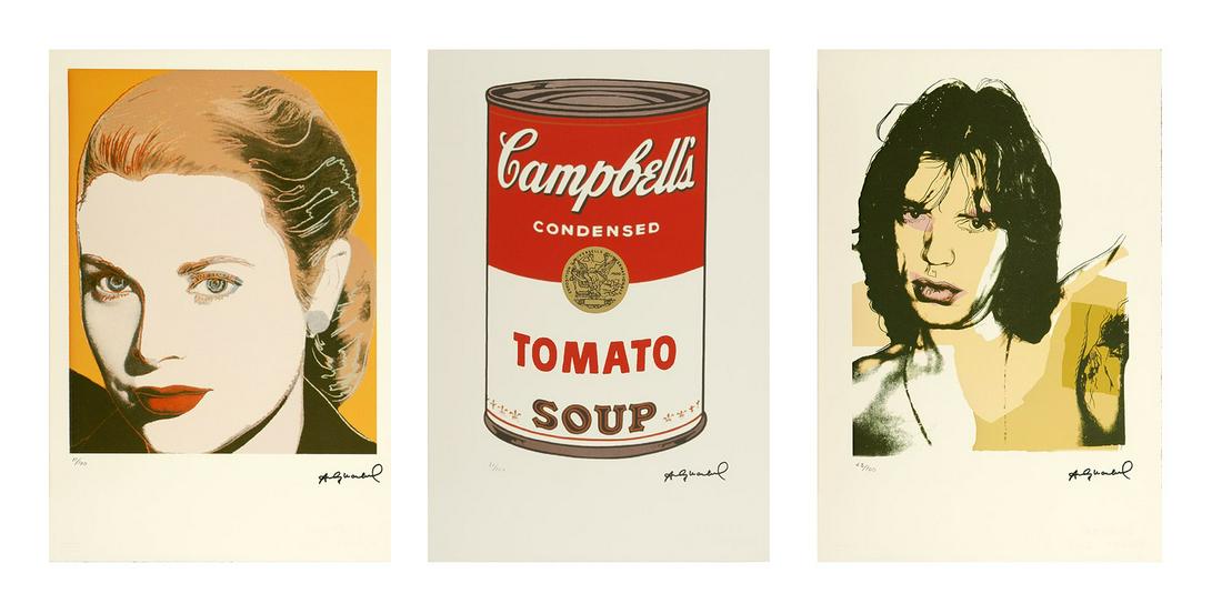 ANDY WARHOL Lot composed of n.4 sheets. (1 of 5)