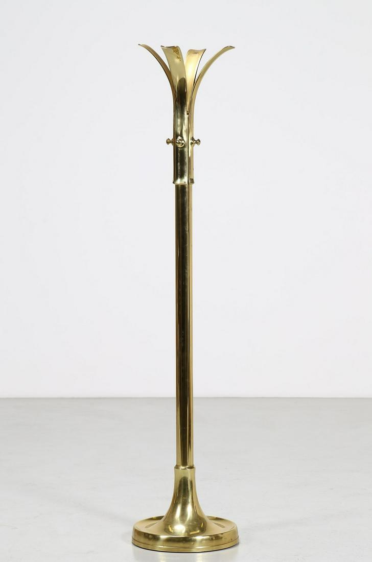 MANIFATTURA ITALIANA Coat hangers.: ITALIAN MANUFACTURE Coat hangers. Brass. Cm 38,00 x 170,00 x 38,00.