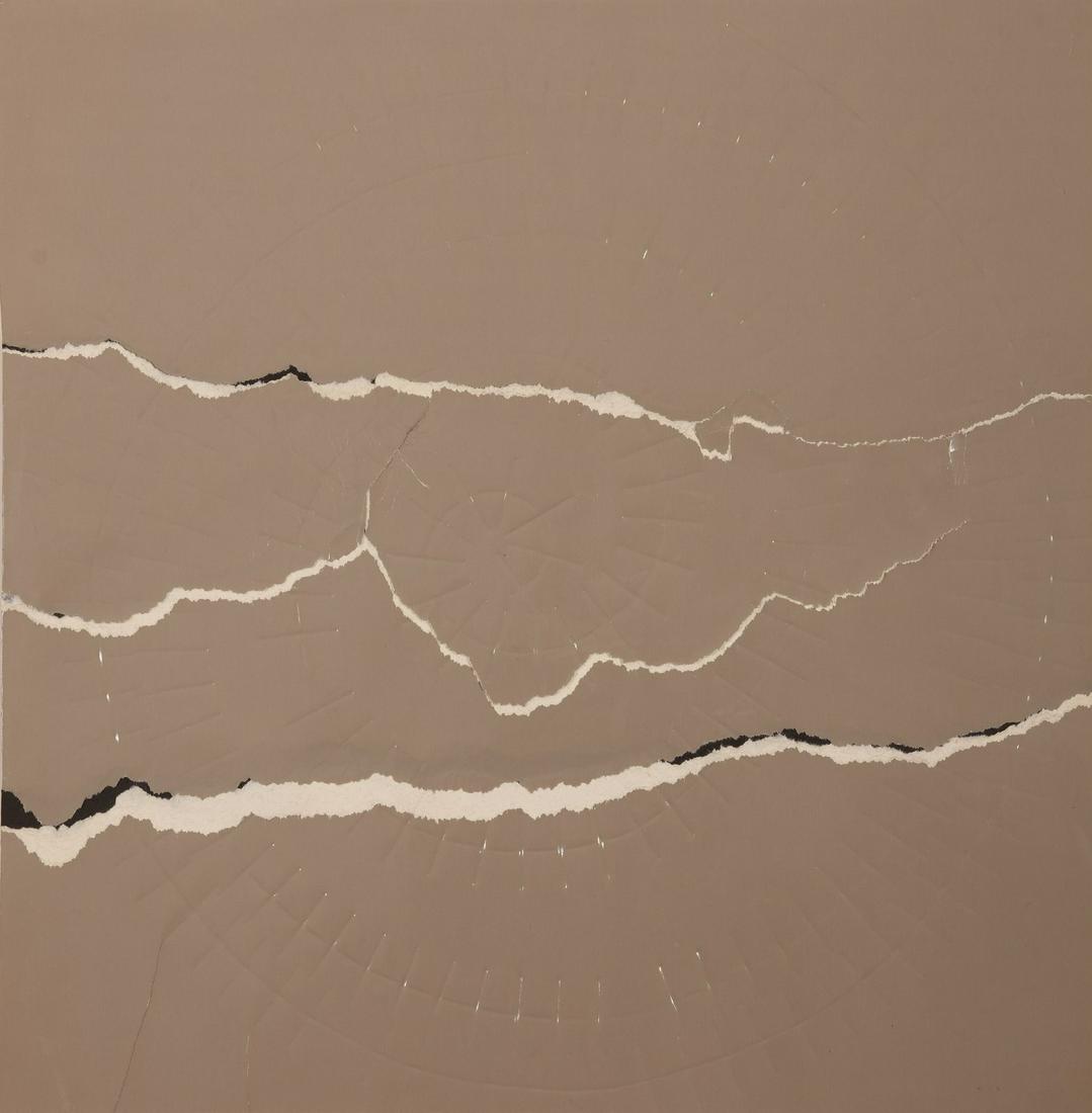SARA CAMPESAN Untitled.: Untitled. Mixed media on paper. Cm 36,00 x 36,00.