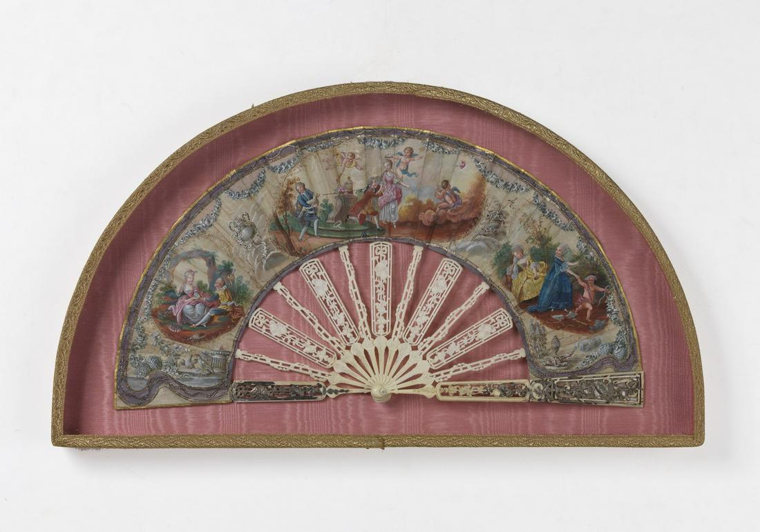 MANIFATTURA DEL XIX SECOLO  Folding fan in (1 of 2)