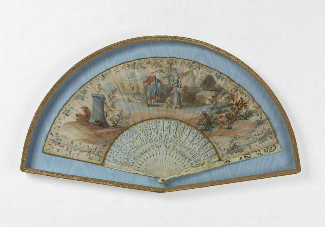 MANIFATTURA DEL XIX SECOLO  Folding fan in (1 of 2)