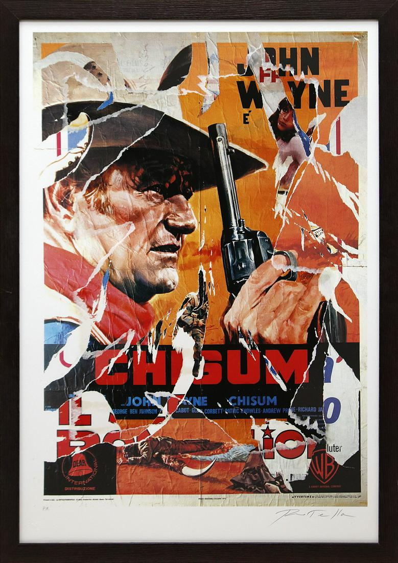MIMMO ROTELLA Untitled (Chisum). (1 of 1)