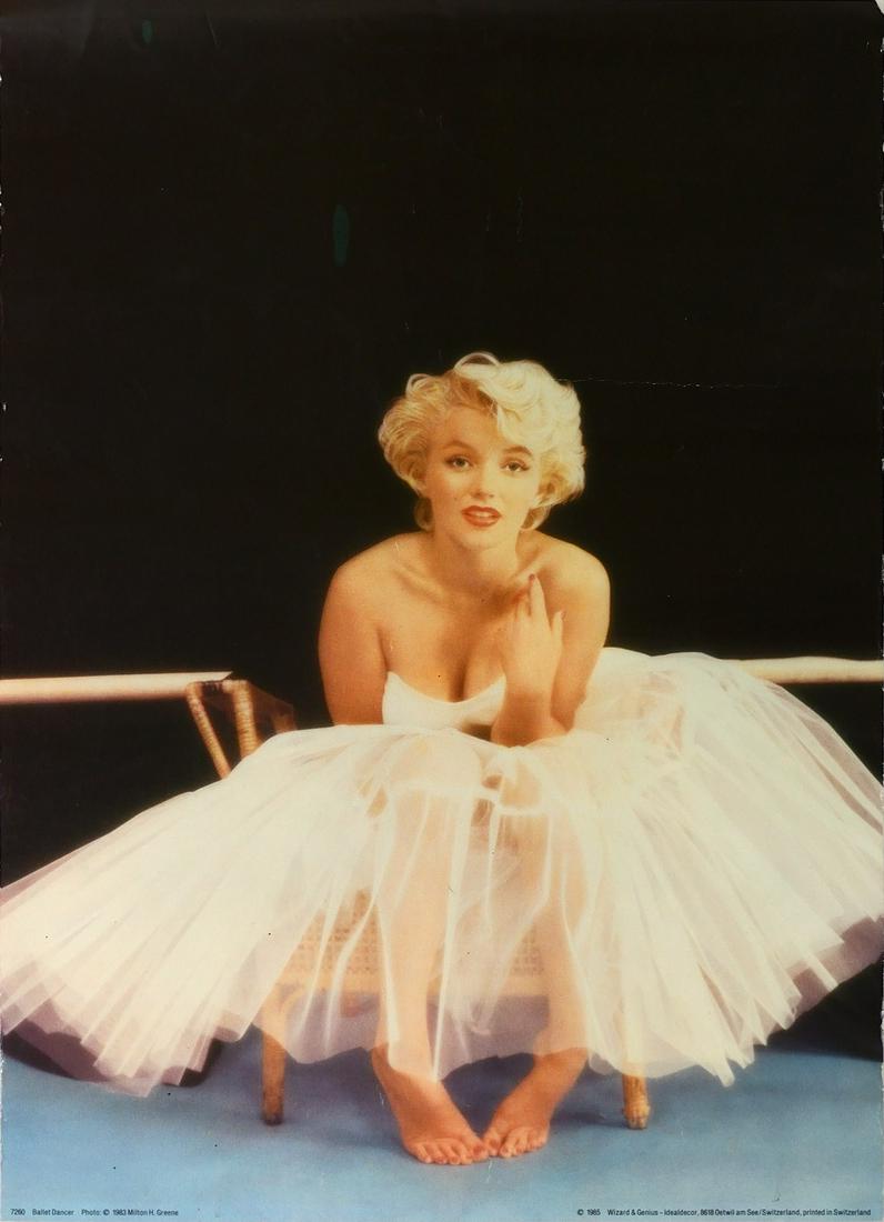 MILTON GREENE Marilyn Monroe. Ballet dancer. (1 of 1)