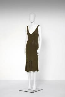 AZZEDINE ALAIA Long dress.: Long dress. . Cm 36,00 x 100,00. Size 36EU/4US. Made in Italy.