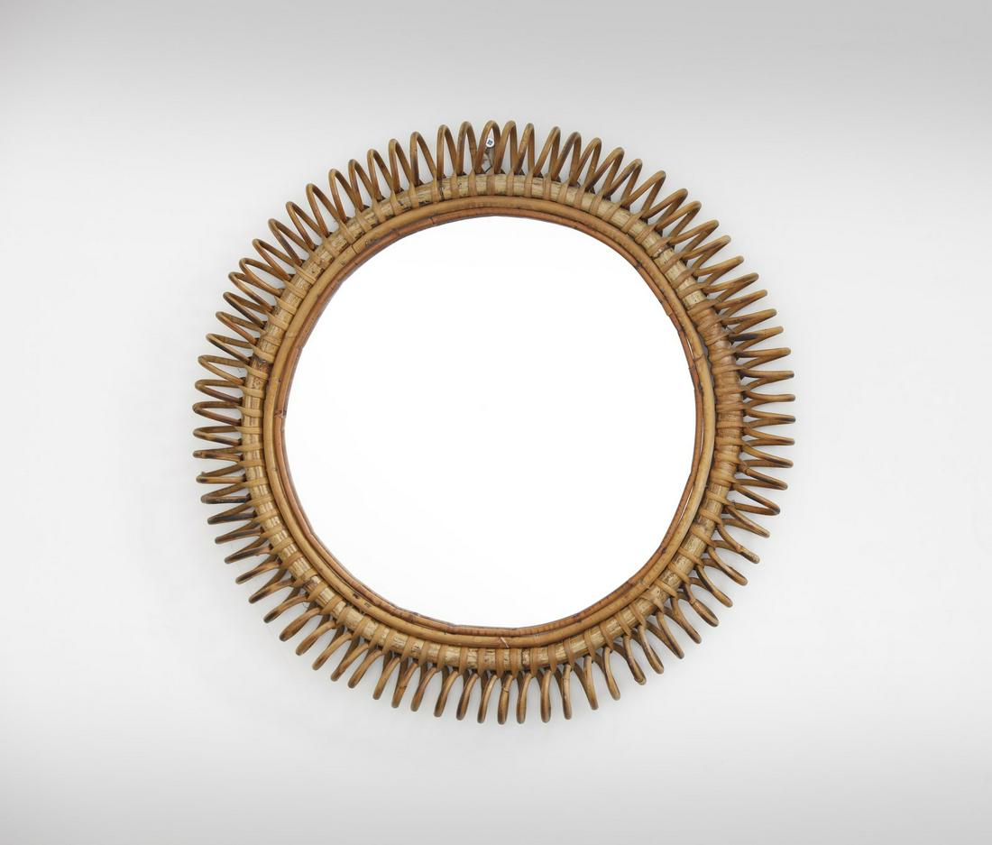 MANIFATTURA ITALIANA   1960s wall mirror. (1 of 2)
