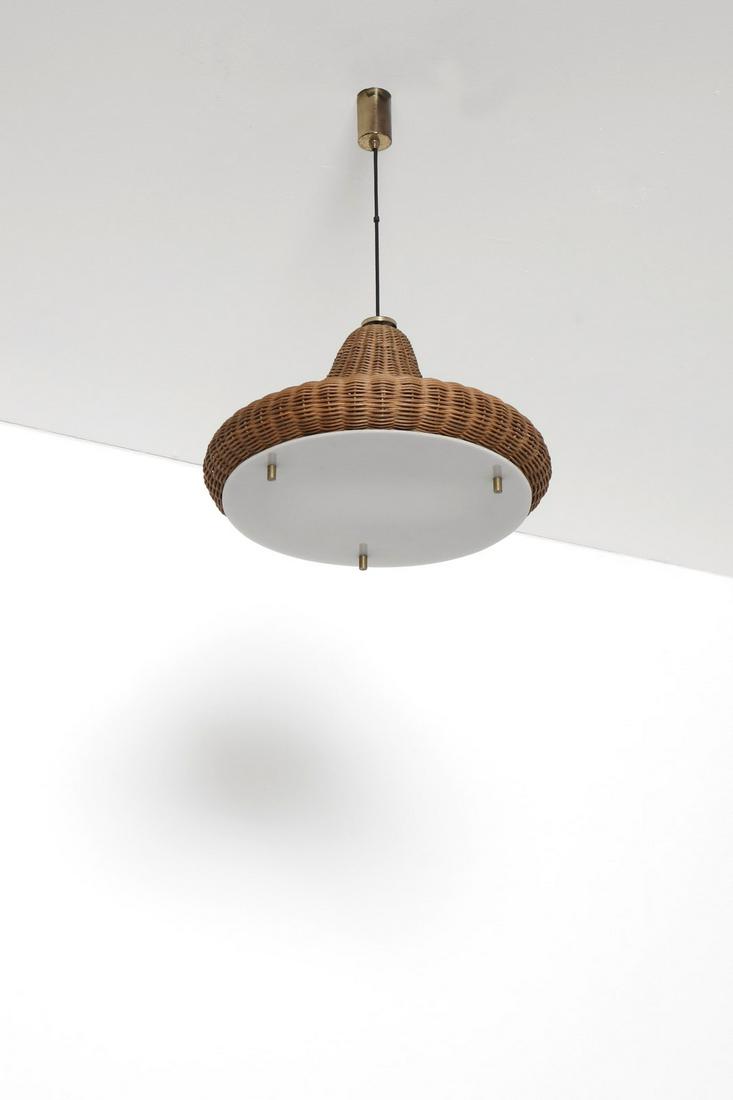 MANIFATTURA ITALIANA   1950s ceiling light. (1 of 1)