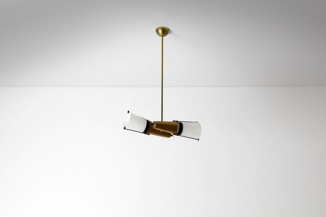 STILUX - MILANO  1950s ceiling light. (1 of 2)