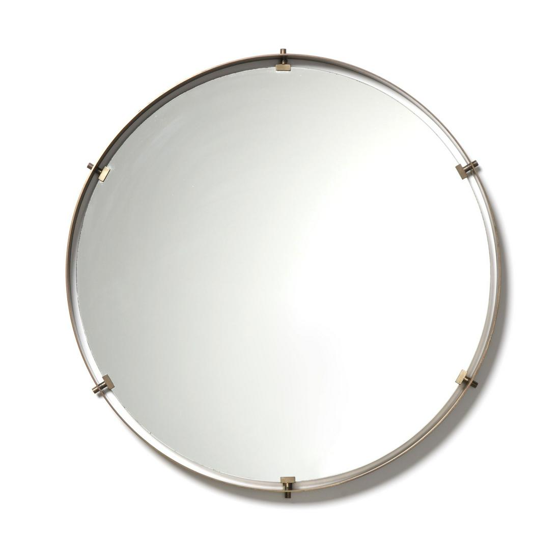 SANTAMBROGIO DE BERTI 1950s mirror. (1 of 2)