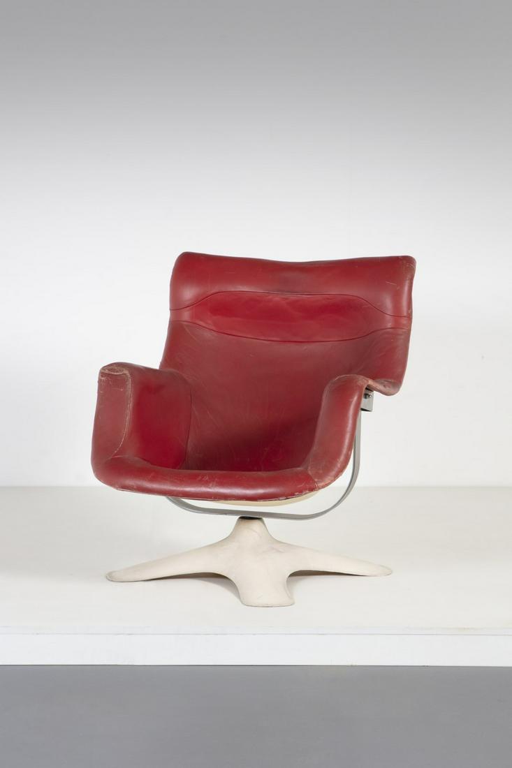 YRJO KUKKAPURO Karuselli armchair produced by Haimi, (1 of 3)