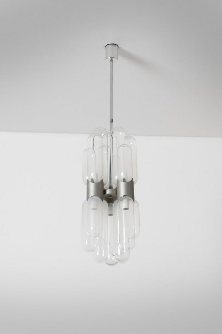 CARLO NASON Ceiling light, Mazzega production. (1 of 1)