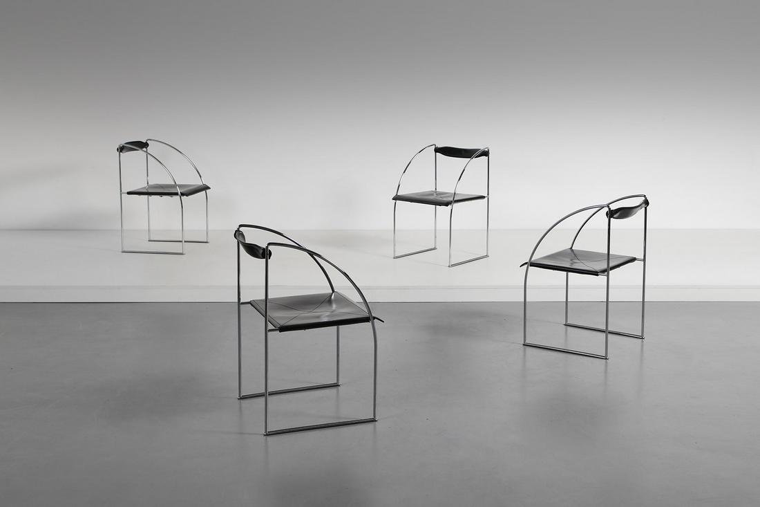 FRANCESCO SORO Four Patoz chairs, ICF De Padova (1 of 3)