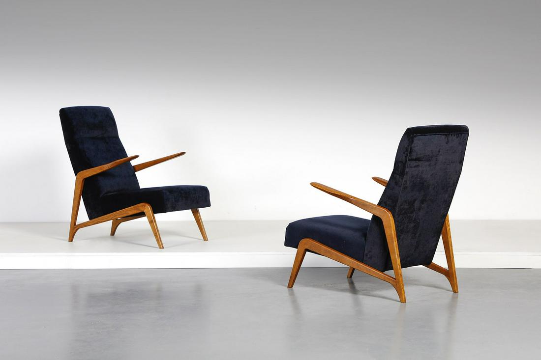 MANIFATTURA ITALIANA   Coppia di poltrone. (1 of 4)