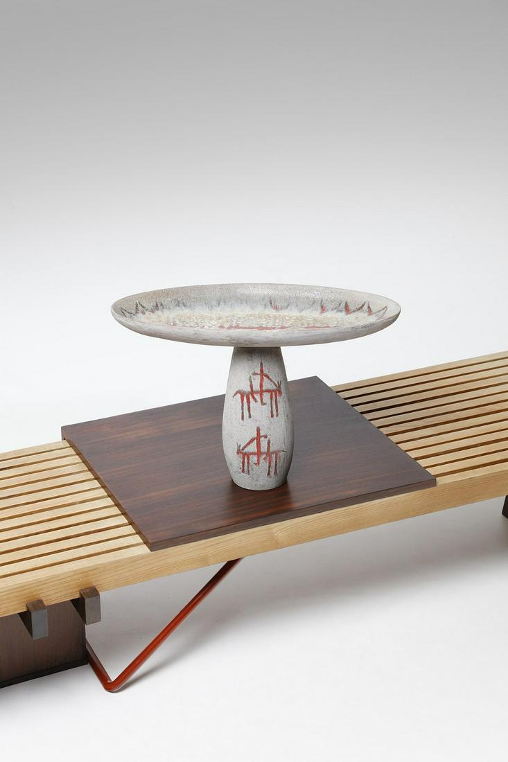 GIOVANNI PETUCCO Alzata a decori tribali. (1 of 6)