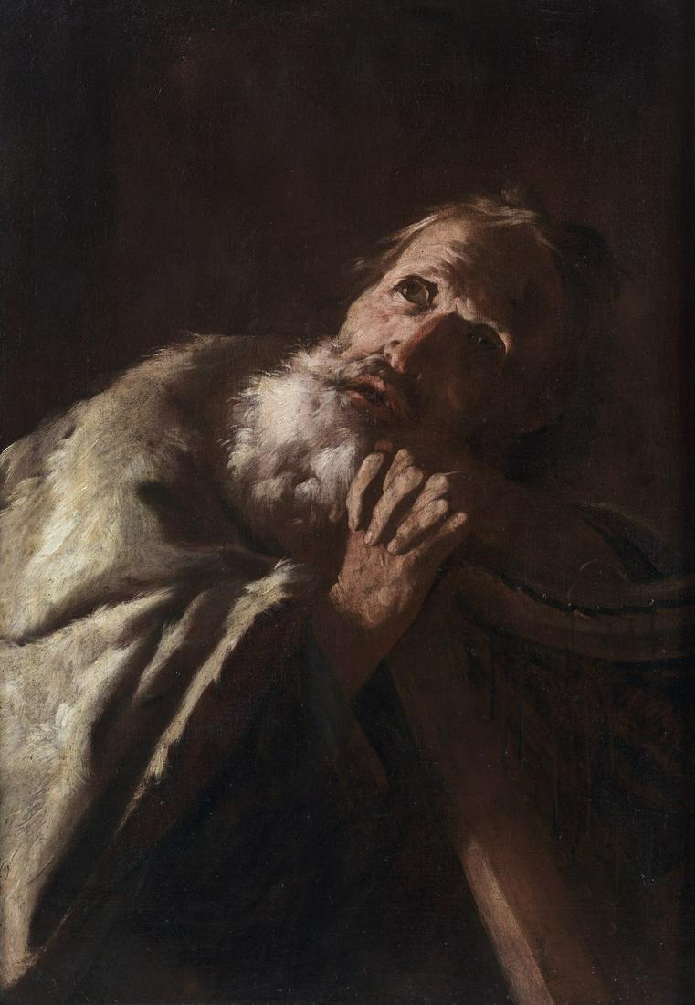 SCUOLA ITALIANA DEL XVII-XVIII SECOLO King David. (1 of 3)