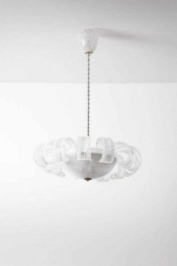 BAROVIER & TOSO  Ceiling light. (1 of 2)