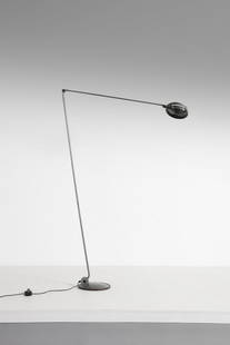 TOMMASO CIMINI Elledue floor  lamp, for Lumina.: Elledue floor lamp, for Lumina. Painted metal.. Cm 35,00 x 203,00 x 130,00. 1980s.