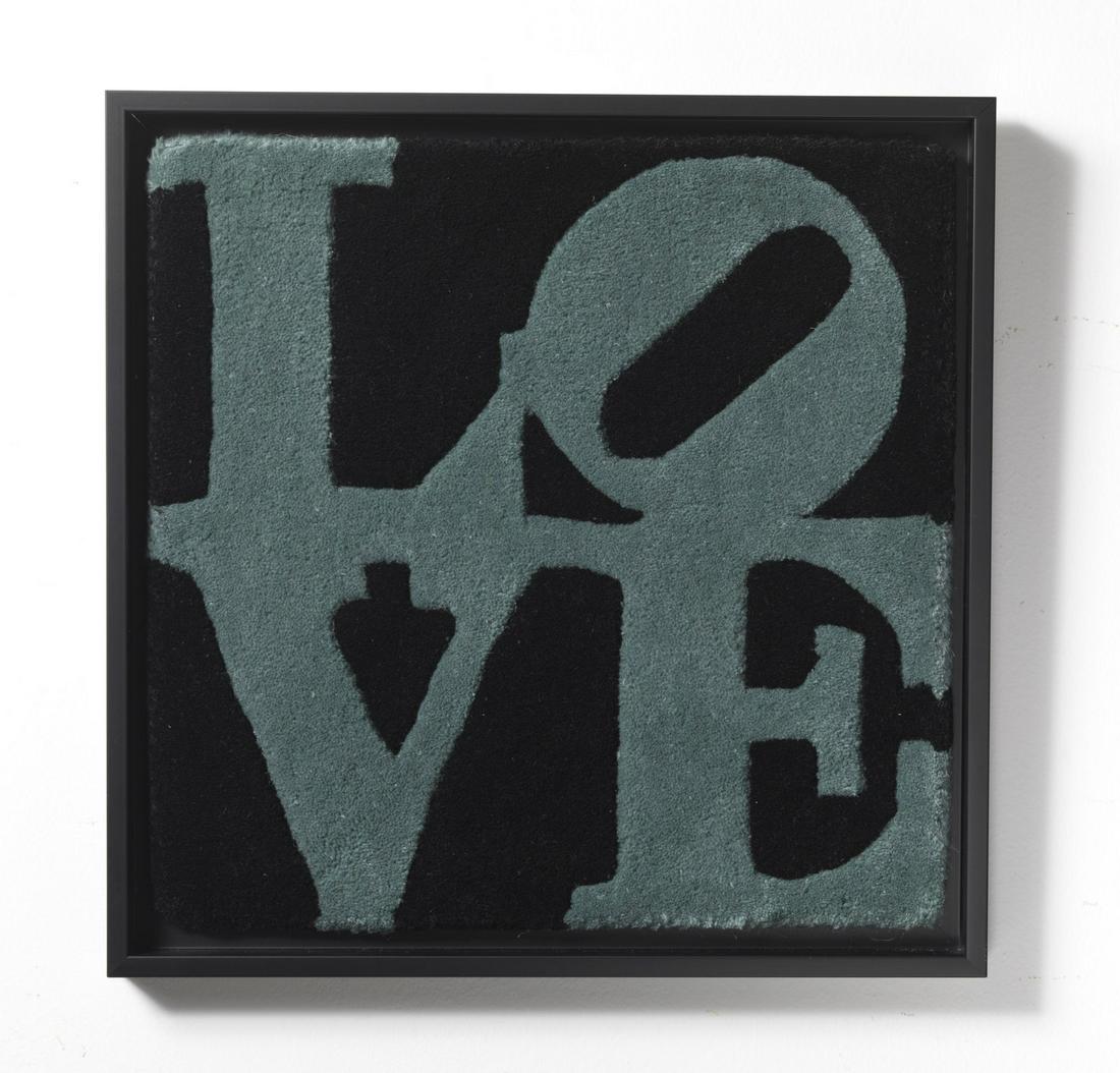 ROBERT INDIANA Winter Love. (1 of 2)