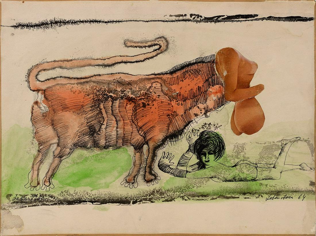 JAN  LEBENSTEIN The Beauty and the Beast. (1 of 2)