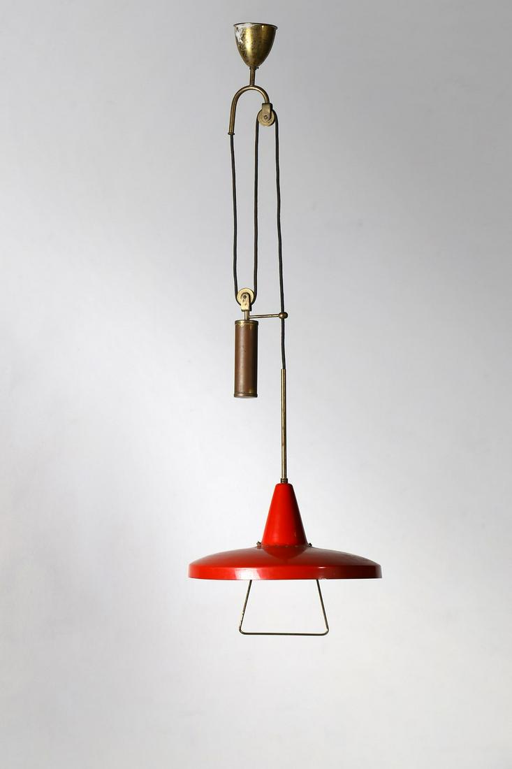 ARREDOLUCE  In the style of. Ceiling light, 1950s. (1 of 1)