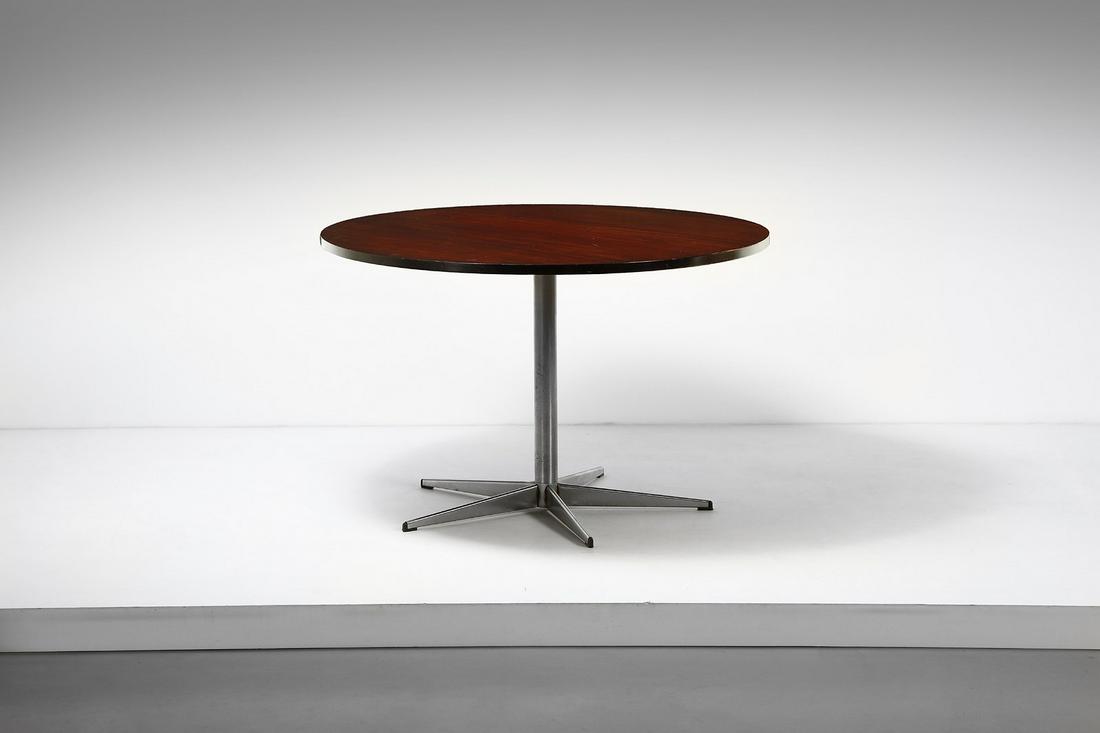 ARNE JACOBSEN attributed. Table. (1 of 4)