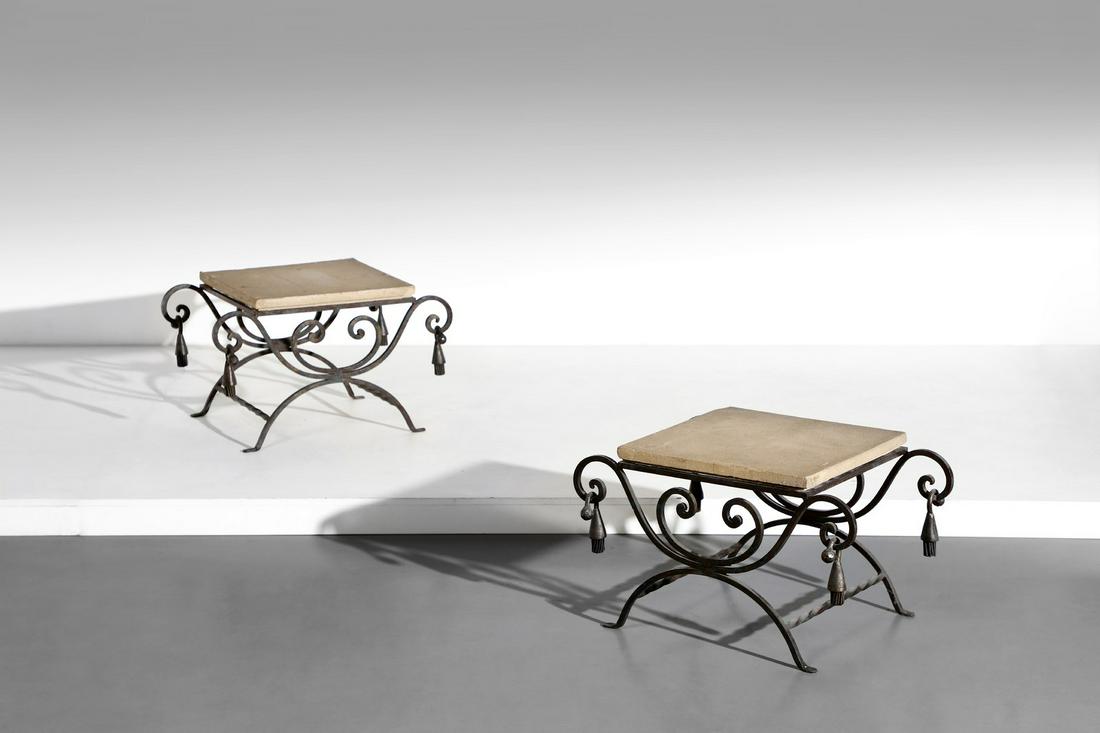 MANIFATTURA ITALIANA   Pair of coffee tables. (1 of 4)