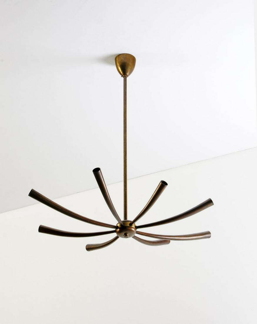OSCAR TORLASCO attributed. Ceiling light for Lumi (1 of 3)