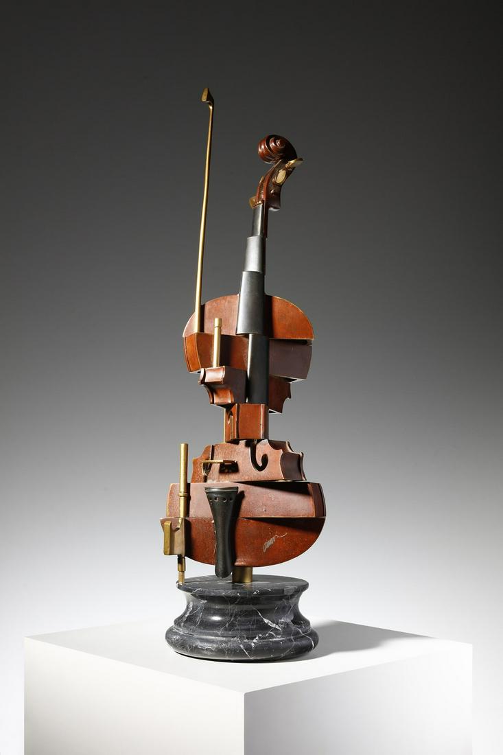 FERNANDEZ ARMAN Violon Spirale. (1 of 5)