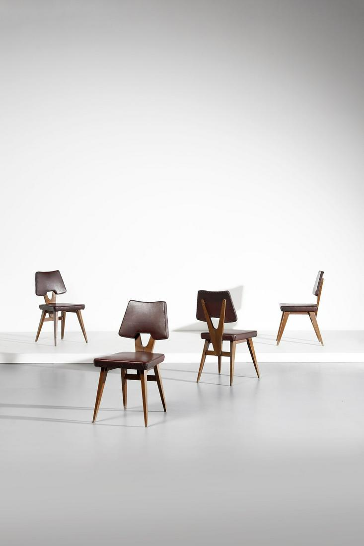 STUDIO BBPR  Four chairs. (1 of 4)