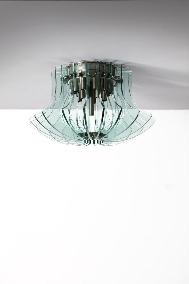 FERDINANDO REGGIORI Ceiling light for Fontana Arte. (1 of 7)